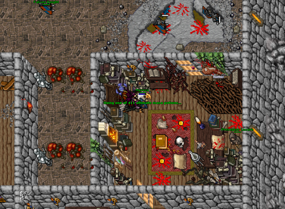 The Secret Library: The Order of The Falcon #SU18 - Tibia Life